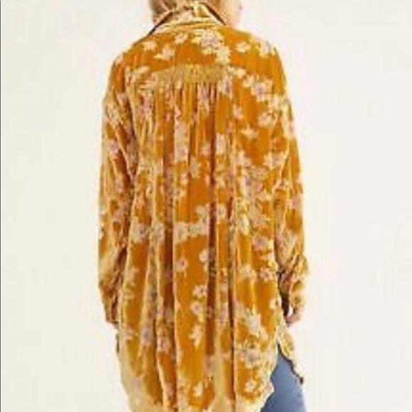 LAST ONE☝️ Free People Sorrento velvetburnout maxi - Picture 2 of 15